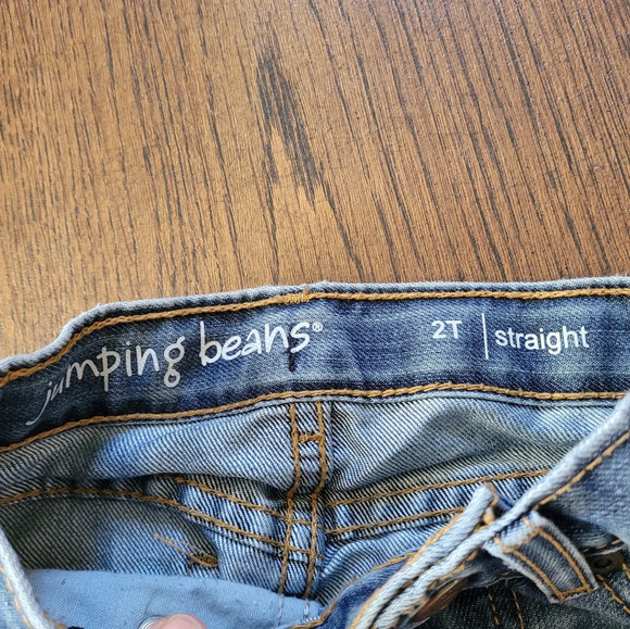 Jumping Beans Straight Leg Medium Wash Jeans Size Boy's 2T - Picture 4 of 5